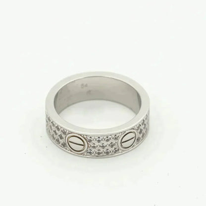 [Lumi Jewels]BAGUE LOVE 5.5MM DIAMANTS SERTIS