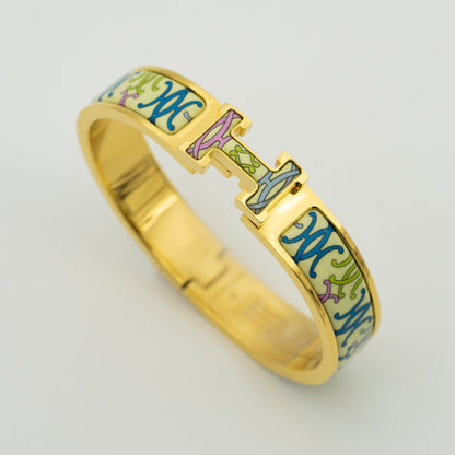 [Lumi Jewels]BRACELET H BEIGE MULTICOLORE