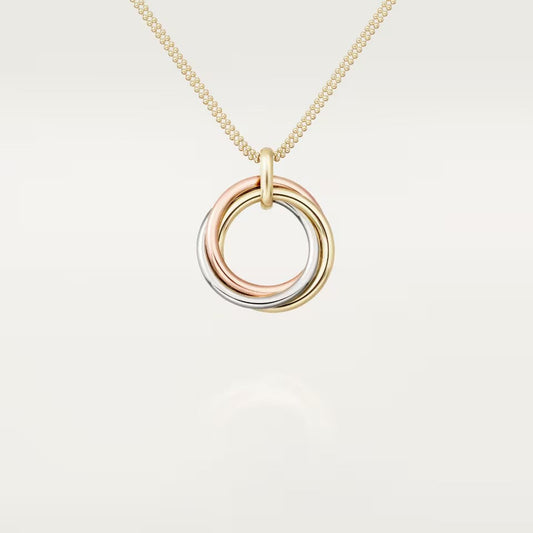 [Lumi Jewelry]TRINITY LARGE NECKLACE