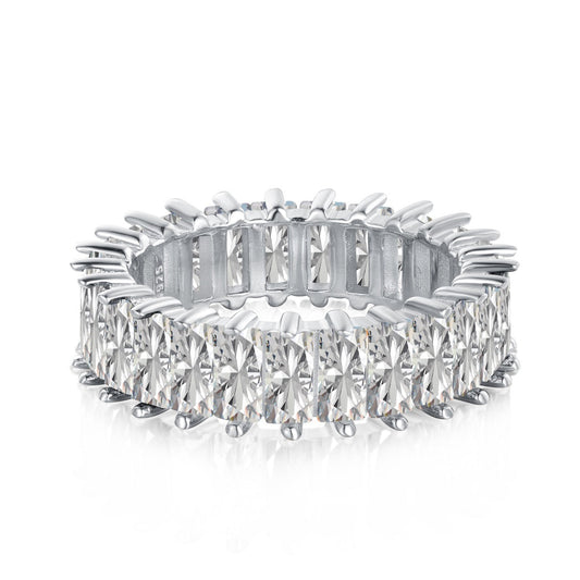 [Lumi Jewels]Unique Colorful Radiant Cut RIng
