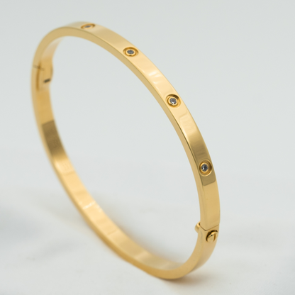 [Lumi Jewels]LOVE BRACELET 3.65MM 10 DIAMONDS