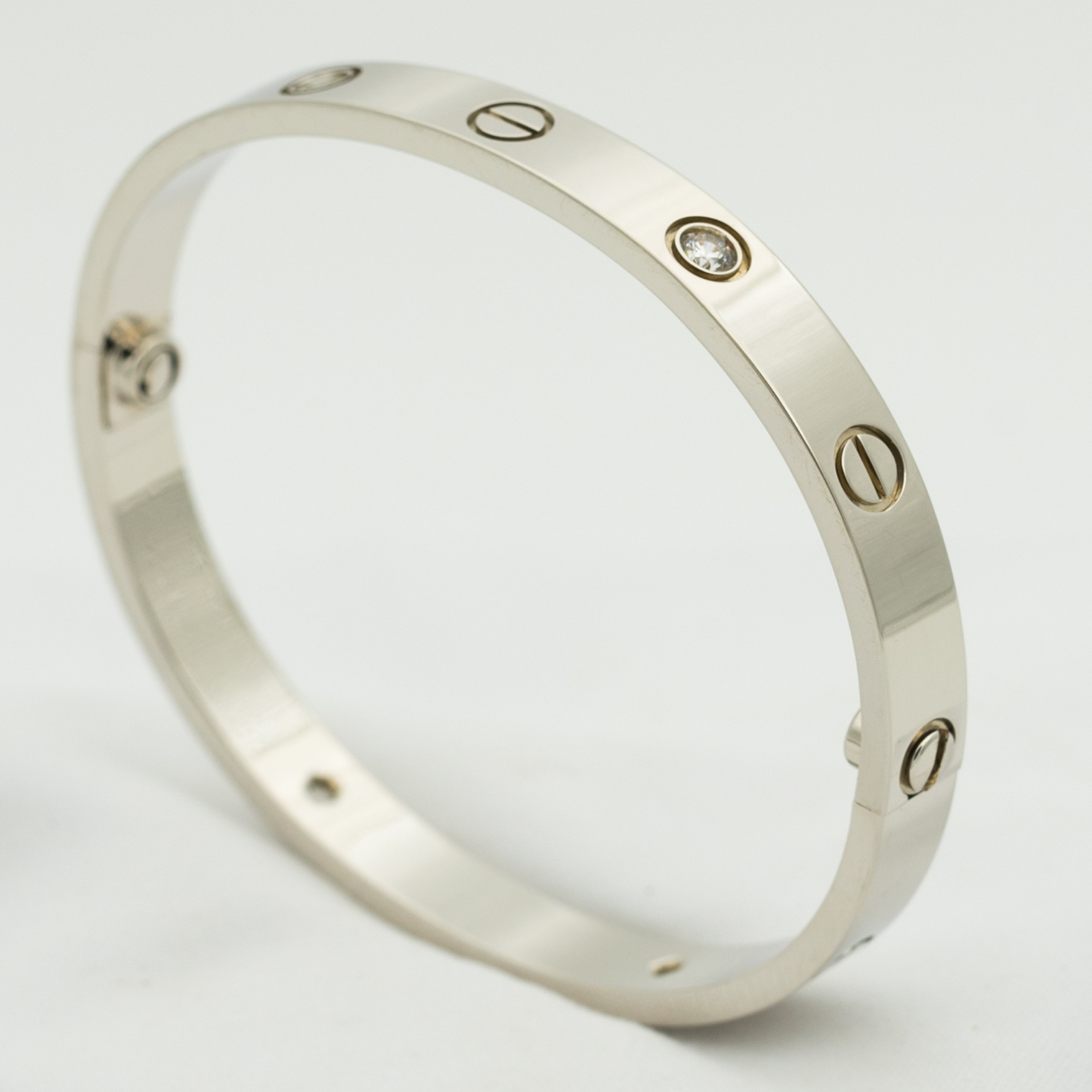 [Lumi Jewels]LOVE BRACELET 6.1MM 4 DIAMONDS