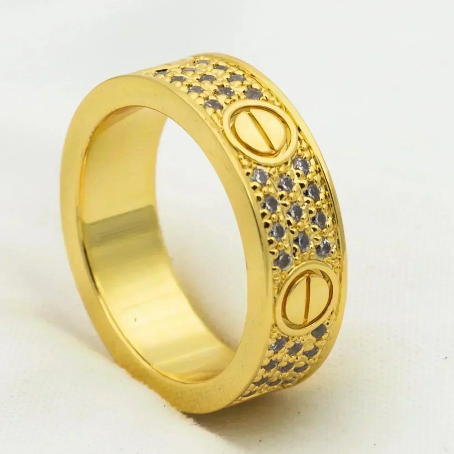 [Lumi Jewels]BAGUE LOVE 5.5MM DIAMANTS SERTIS