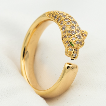 [Lumi Jewels]BAGUE PANTHÈRE DIAMANT 7.3MM