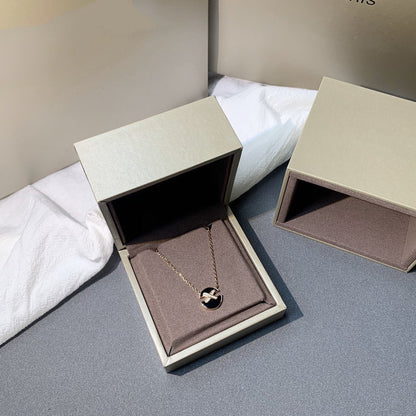 [Lumi Jewels]JEUX COLLIER DIAMANT OR ROSE