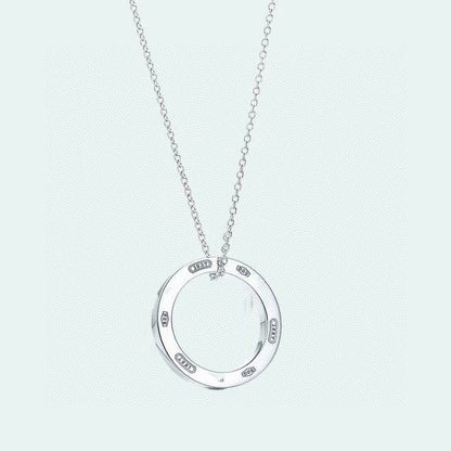 [Lumi Jewelry]SINGLE RING NECKLACE CHAIN LENGTH