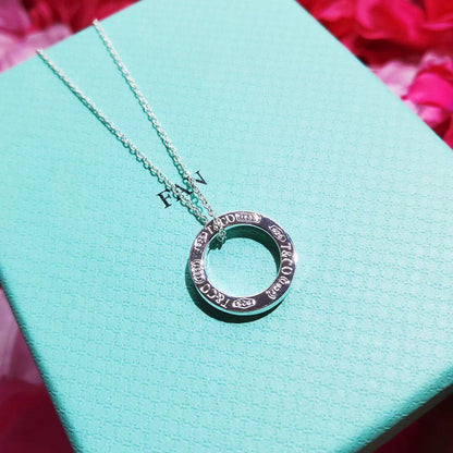 [Lumi Jewelry]SINGLE RING NECKLACE CHAIN LENGTH