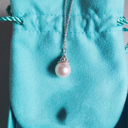 [Lumi Jewelry]PEARL PENDANT GATSBY ZIEGFELD PEARL SILVER NECKLACE