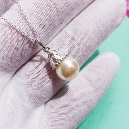 [Lumi Jewelry]PEARL PENDANT GATSBY ZIEGFELD PEARL SILVER NECKLACE