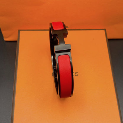 [Lumi Jewels]BRACELET CLIC HM NOIR ROUGE