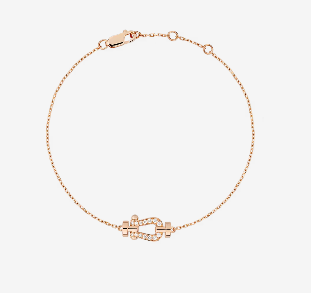 [Lumi Jewels]FORCE 10 FULL DIAMOND BUCKLE CHAIN LINK MINI MODEL