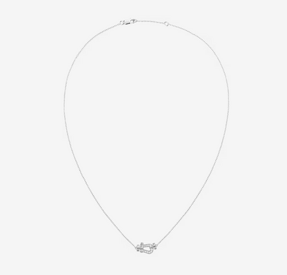 [Lumi Jewels]FORCE 10 DIAMOND SILVER NECKLACE MINI MODEL