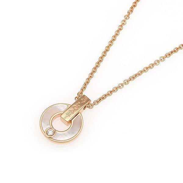 [Lumi Jewels]COLLIER GARI OR ROSE N.D.M.P