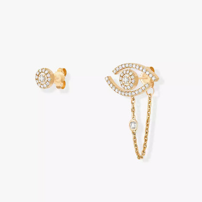 [Lumi Jewels]Lucky Eye Diamond Earrings