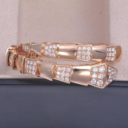 [Lumi Jewels]SERPENTI BRACELET PINK GOLD DIAMOND