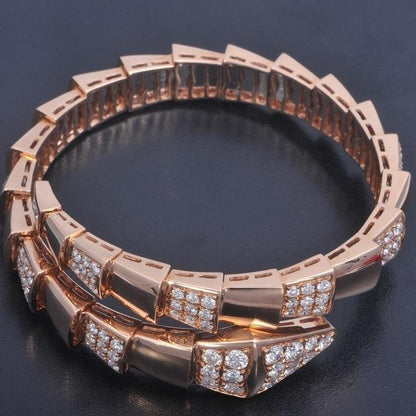 [Lumi Jewels]SERPENTI BRACELET PINK GOLD DIAMOND