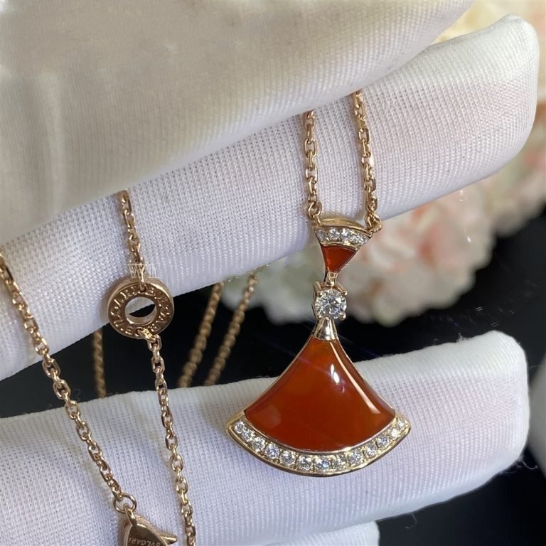 [Lumi Jewels]DREAM NECKLACE CARNELIAN DIAMOND