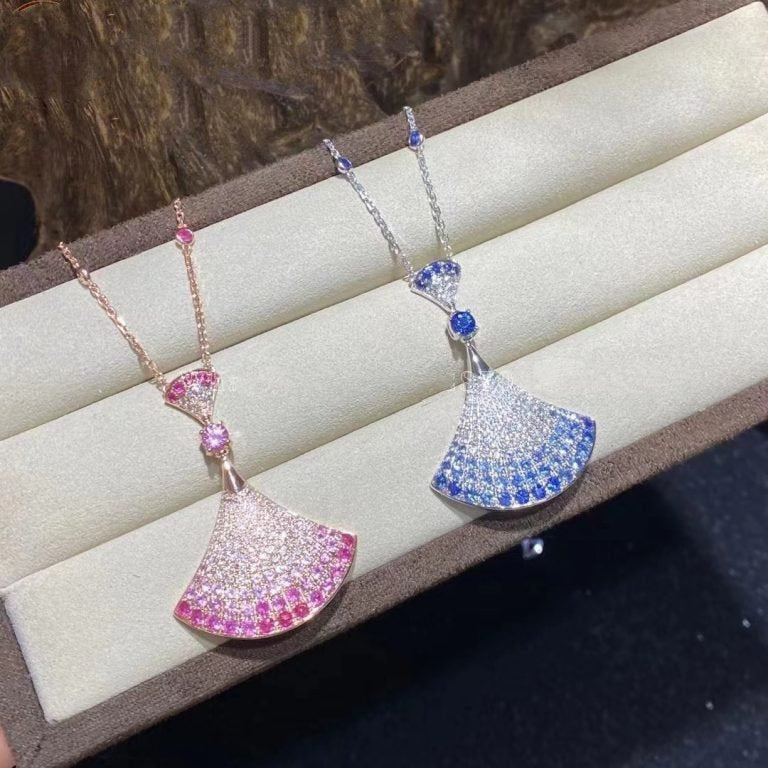 [Lumi Jewels]COLLIER DE RÊVE DIAMANT OR ROSE