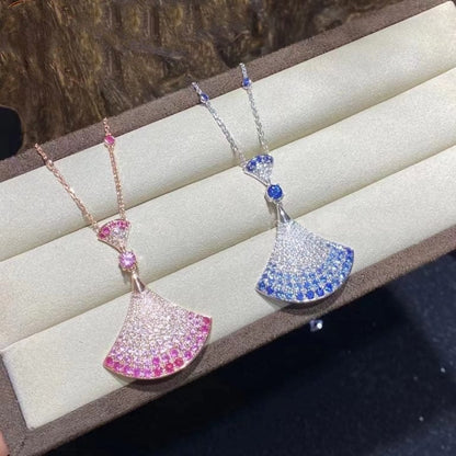 [Lumi Jewels]COLLIER DE RÊVE DIAMANT OR ROSE