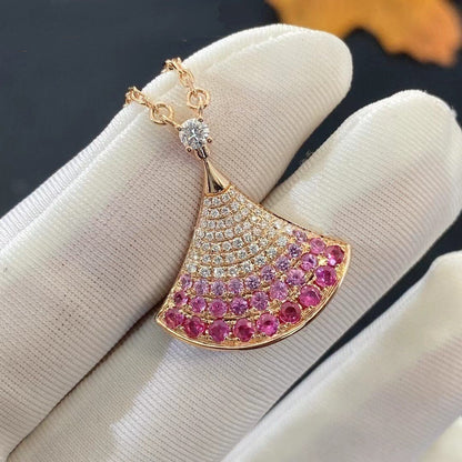 [Lumi Jewels]DREAM NECKLACE PINK GOLD PINK DIAMOND