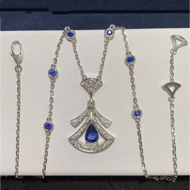 [Lumi Jewels]DREAM NECKLACE AGATE DIAMOND SILVER