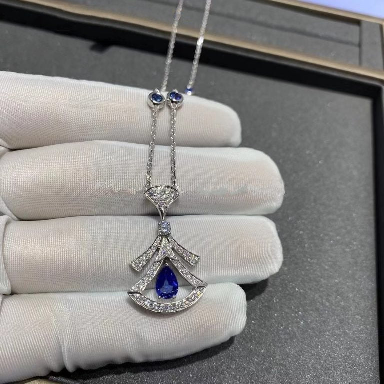 [Lumi Jewels]DREAM NECKLACE AGATE DIAMOND SILVER