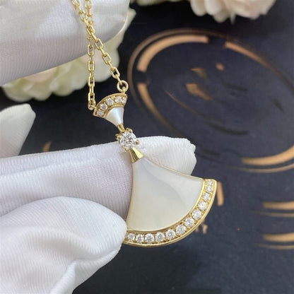 [Lumi Jewels]DREAM NECKLACE MOP GOLD DIAMOND