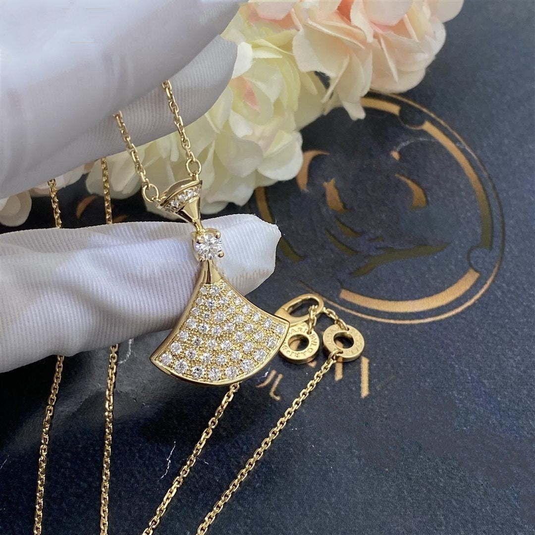 [Lumi Jewels]DREAM NECKLACE GOLD FULL DIAMOND