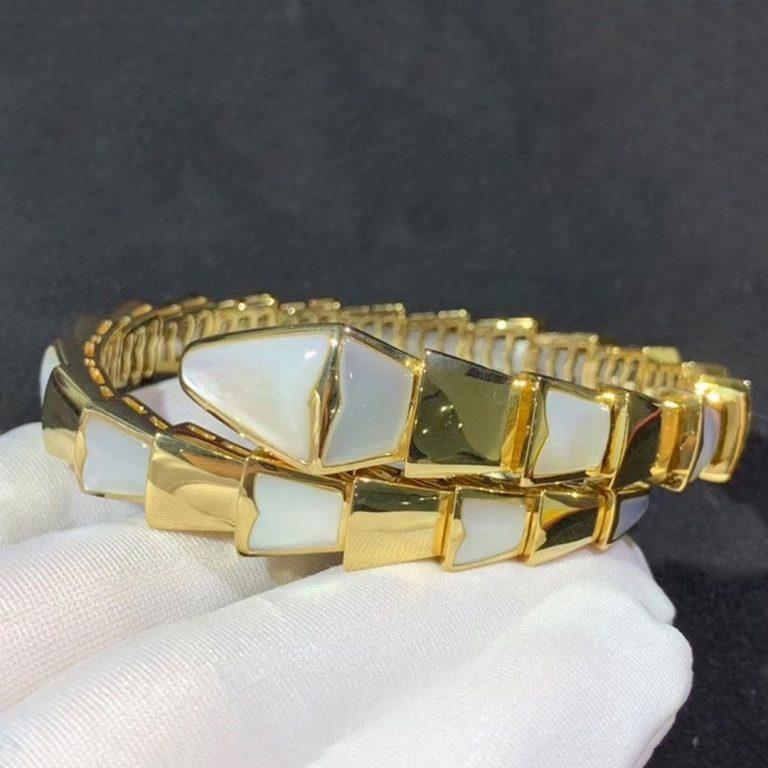 [Lumi Jewels]SERPENTI BRACELET MOP GOLD