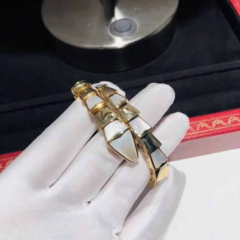 [Lumi Jewels]SERPENTI BRACELET MOP GOLD
