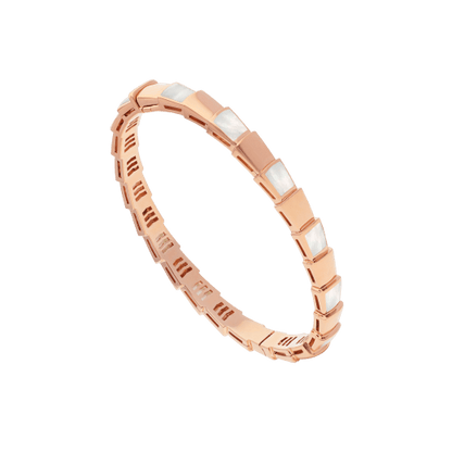 [Lumi Jewels]SERPENTI BRACELET PINK GOLD MOP