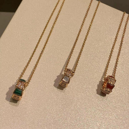 [Lumi Jewels]COLLIER DIAMANT PENDENTIF SERPENTI