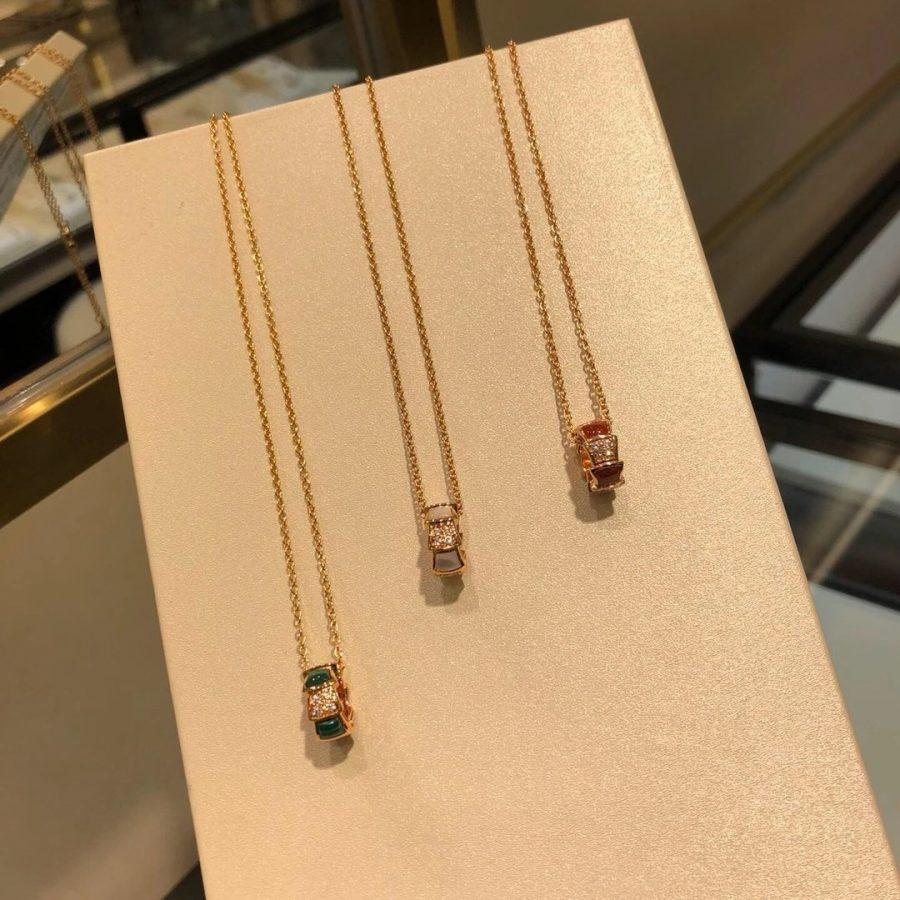 [Lumi Jewels]COLLIER DIAMANT PENDENTIF SERPENTI