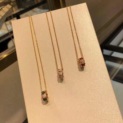 [Lumi Jewels]COLLIER DIAMANT PENDENTIF SERPENTI