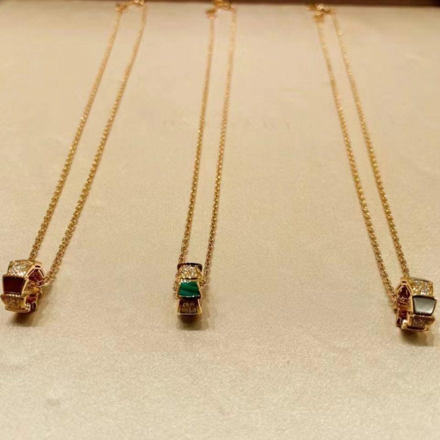 [Lumi Jewels]COLLIER DIAMANT PENDENTIF SERPENTI