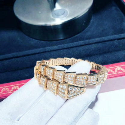 [Lumi Jewels]SERPENTI BRACELET 8MM PINK GOLD DIAMOND