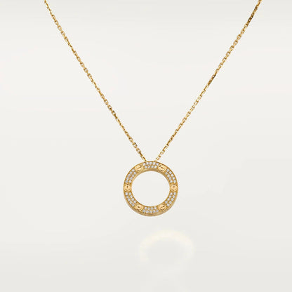 [Lumi Jewels]COLLIER LOVE RÉGLABLE OR ROSE
