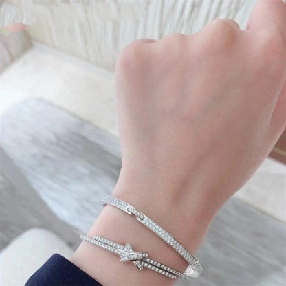 [Lumi Jewels]JEUX DE BRACELET DIAMONDS SILVER