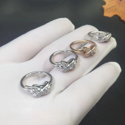 [Lumi Jewels]JEUX DE SILVER DIAMOND RING