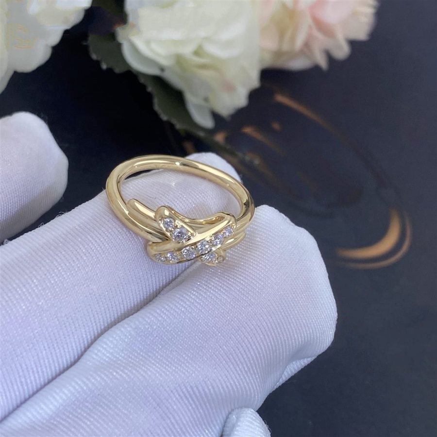 [Lumi Jewels]JEUX DE GOLD DIAMOND RING