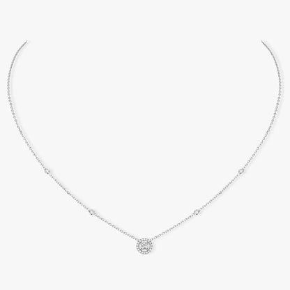 [Lumi Jewels]Diamond Necklace 0,20ct Brilliant Shape Joy