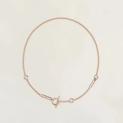 [Lumi Jewels]HM CHAÎNE ANCRE CŒUR EN ARGENT MASSIF