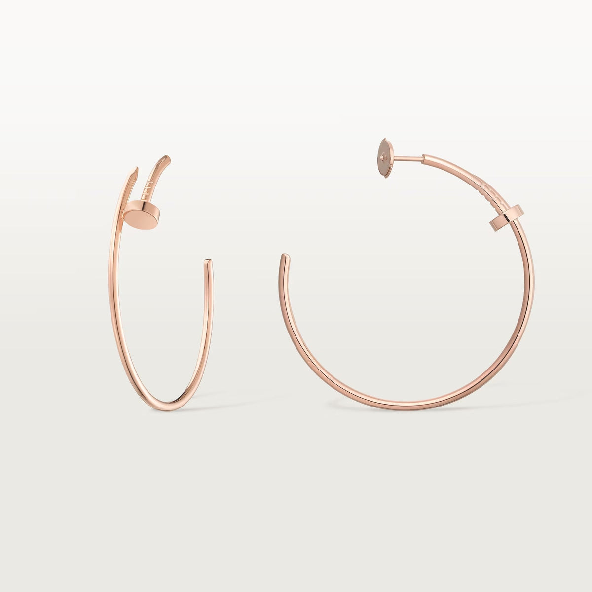 [Lumi Jewelry]JUSTE NO DIAMOND LARGE EARRINGS