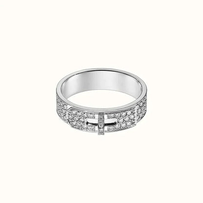 [Lumi Jewels]KELLY SILVER DIAMOND RING