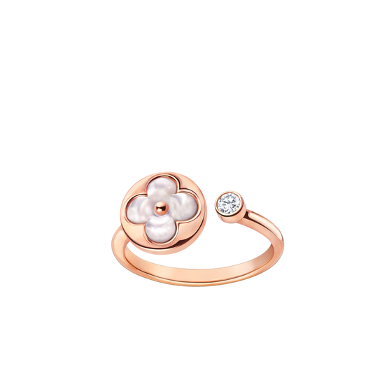[Lumi Jewels]SUN 1 DIAMOND PINK MOP RING