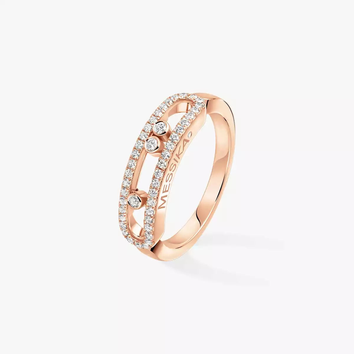 [Max Jewelry] Baby Move Gold Diamond Pave_ Ring