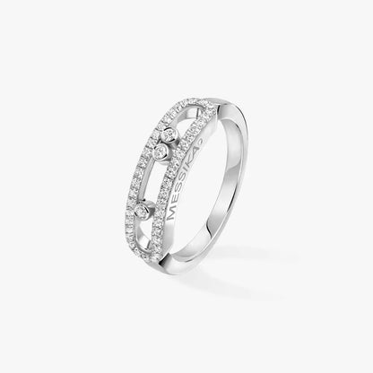[Max Jewelry] Baby Move Gold Diamond Pave_ Ring