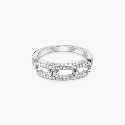 [Max Jewelry] Baby Move Gold Diamond Pave_ Ring