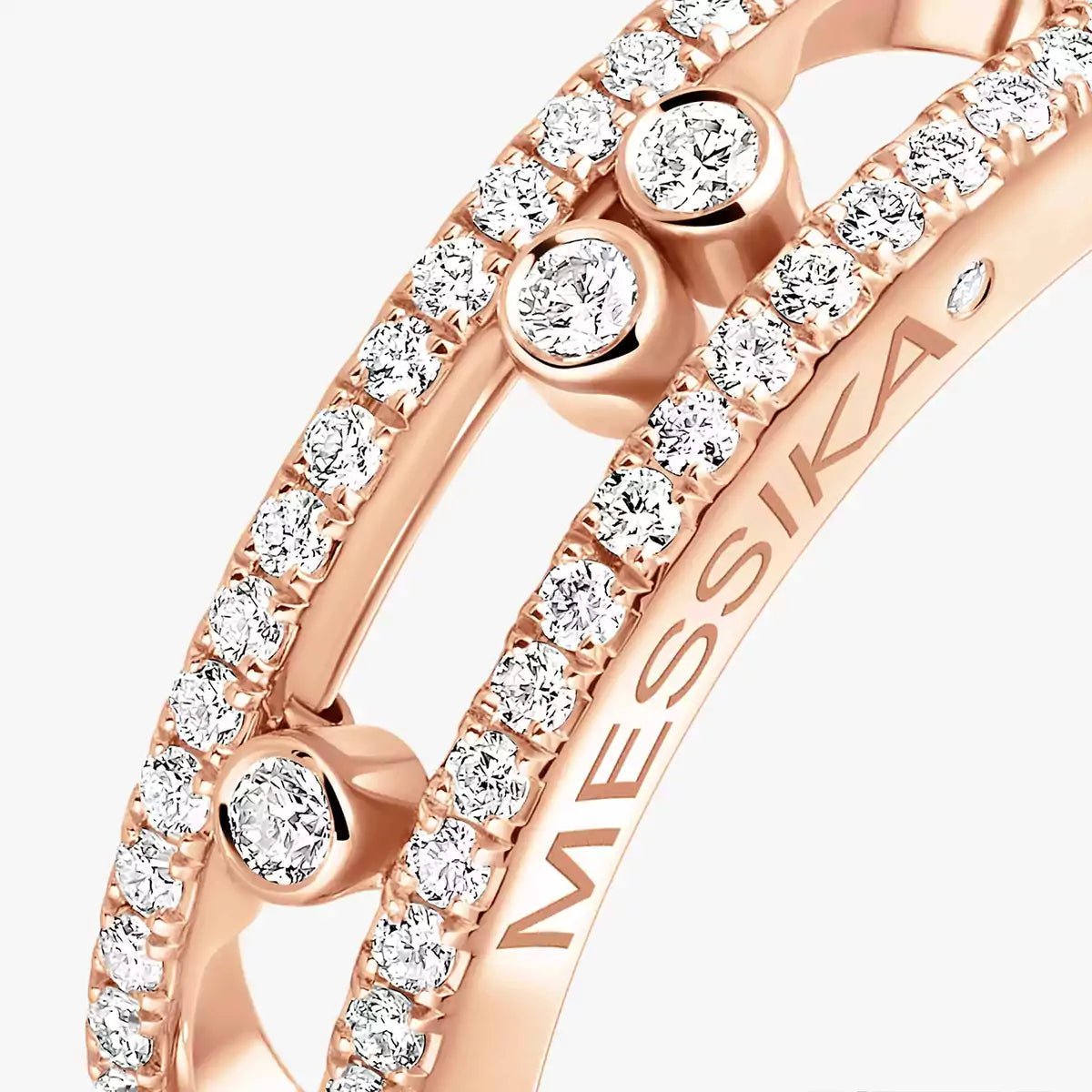 [Max Jewelry] Baby Move Gold Diamond Pave_ Ring
