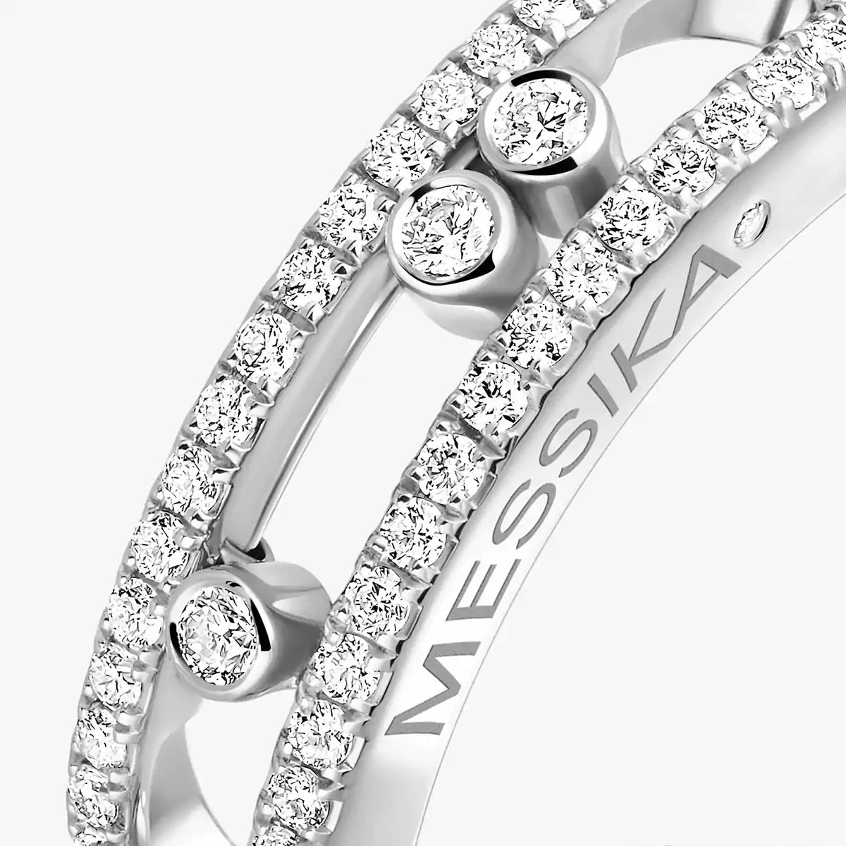 [Max Jewelry] Baby Move Gold Diamond Pave_ Ring